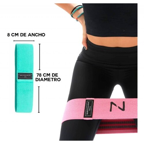 Kit 3 Bandas Ligas Para Hacer Ejercicio Resistencia Piernas 