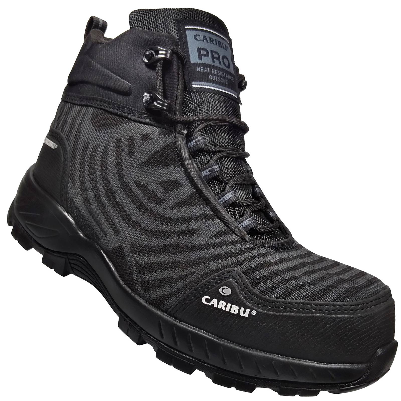 Bota Carib 340 Industrial Con Casco Negro