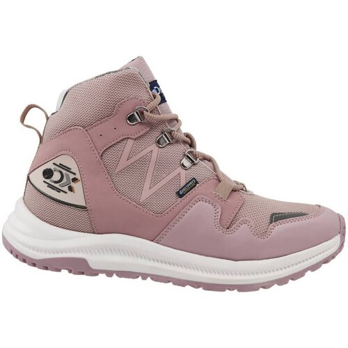 Botas Hiking Dama Discovery Expedition Di 2471 Rosa Blanco