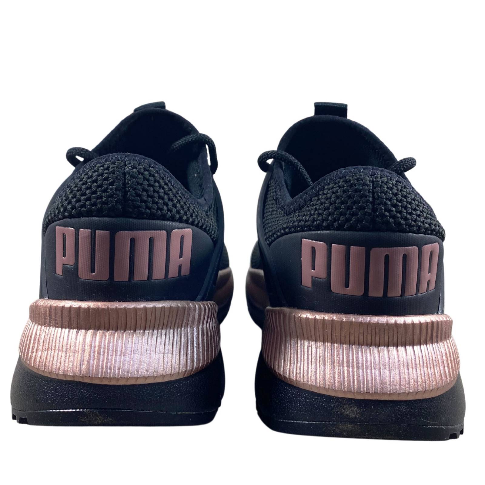 Zapatos puma clearance negro hombre rosa