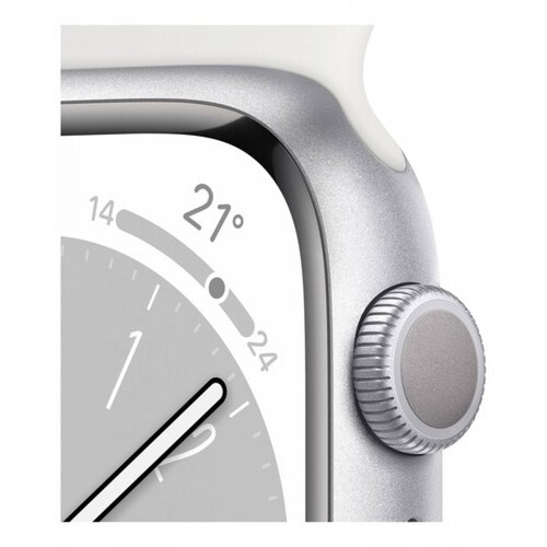 Apple Watch Series 8 Gps   Caja De Aluminio Plata 45 Mm