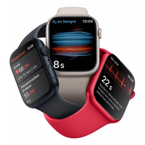 Apple Watch Series 8 Gps   Caja De Aluminio Plata 45 Mm