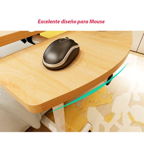 Mesa Multifuncional de Cama Escritorio Mesita de Noche Ajustable Neo.