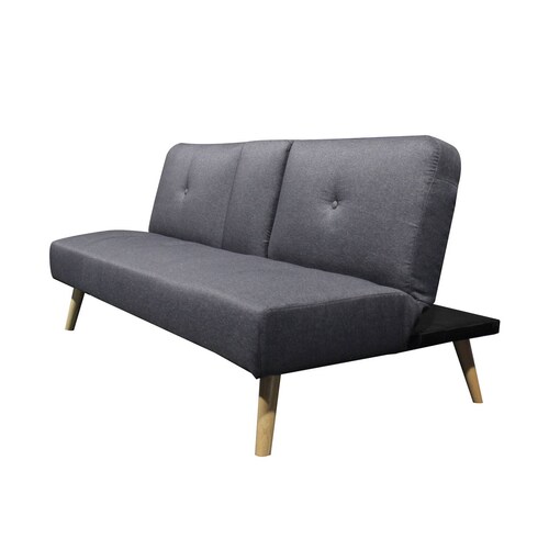 Sofá cama Hobbs 165 Futon Reclinable con Portavasos para Sala