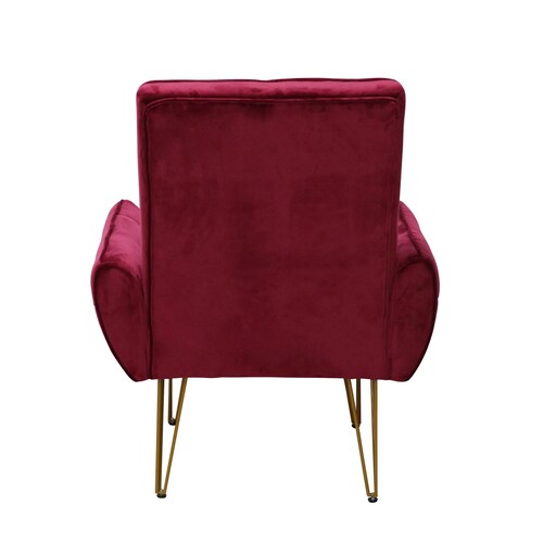 Sillón Vendome Velvet Rojo
