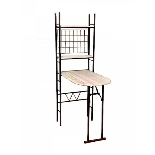 Desayunador Plegable C/2 Bancos de Cocina para Comedor.