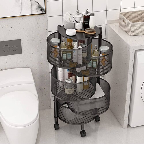 Carrito Organizador Multiusos 5 Niveles Frutero Cocina 360º