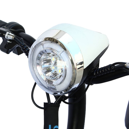Bicicleta Eléctrica Urbana Moboss ZM300 Blanco 350W 25 km/h