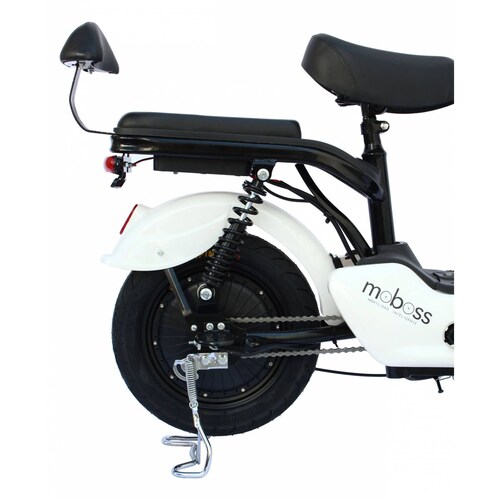Bicicleta Eléctrica Urbana Moboss ZM300 Blanco 350W 25 km/h