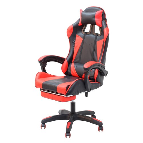Silla Gamer Ergonómica Regulable y con Giro 360º RX-5000 Rojo.