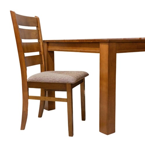 Comedor Minimalista de Madera con 6 Sillas Zurich
