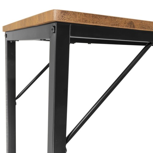 Mesa Barra de Cocina Multiusos 2 Bancos Moderna Bossa Zed