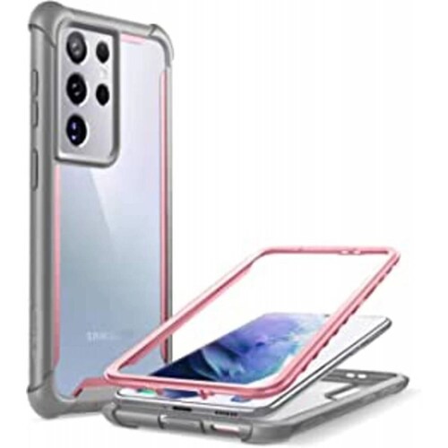 Funda para Galaxy S21 Ultra Ares Marca Iblason Rosa 