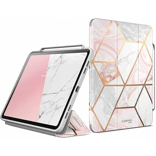 Funda para iPad Pro 2020 12.9 Pulgadas Cosmo Pen Marca Iblason Mármol 