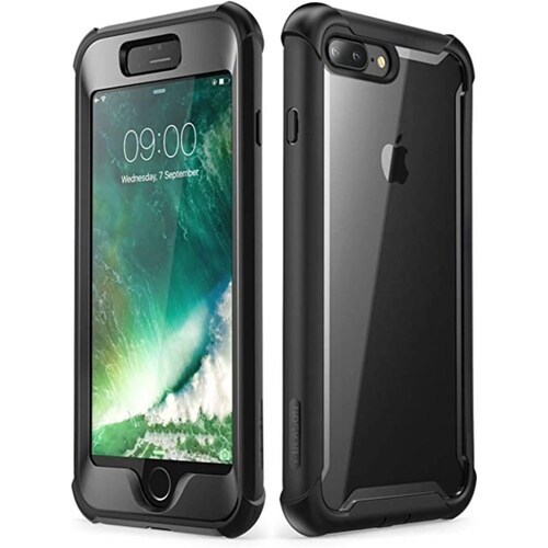 Funda para iPhone 8 Plus Ares Marca Iblason Negro 