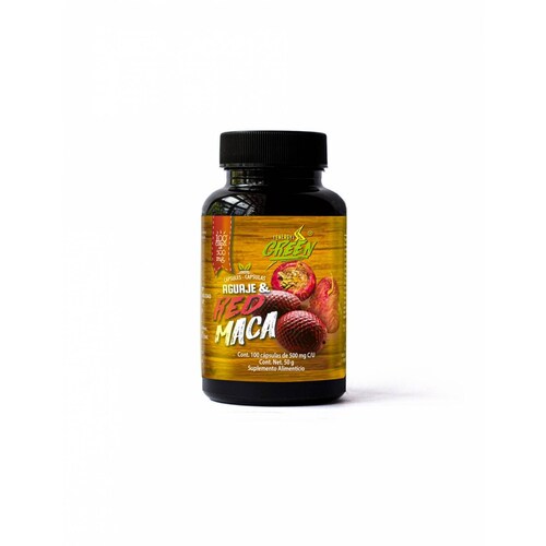 Aguaje y  Maca Roja en Cápsulas (original de Perú)