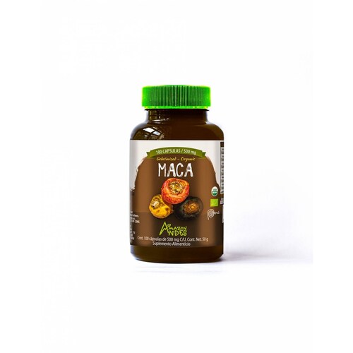 Macá Mixta Orgánica en Cápsulas (original de Perú)