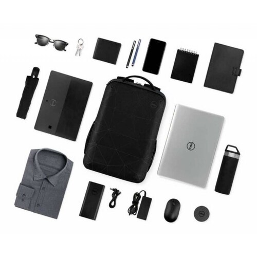 Mochila Dell 460-bctj Resist Agua Laptop De 15 Color Negro