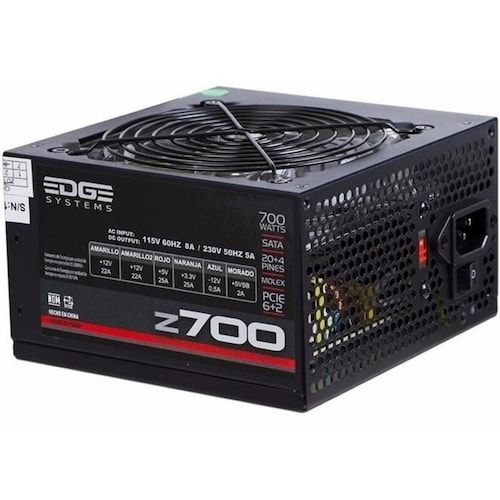 Fuente De Poder Acteck Z700 Edge Systems 700w Es-05004