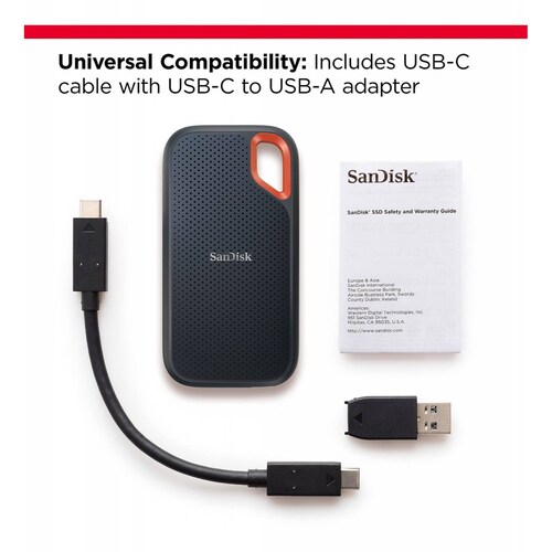 Solido Ssd Externo Sandisk Extreme Sdssde61-1t00-g25 1tb