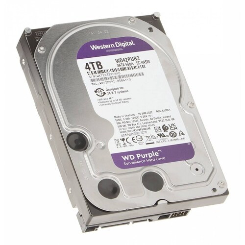 Disco duro interno Western Digital WD Purple Surveillance WD42PURZ 4TB