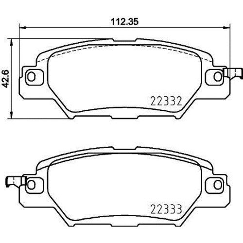 Balatas Traseras Mazda Cx-5 4cil 2017