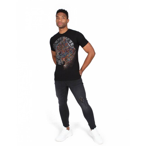Playera Chak Balam Jaguar en Estoperol y Estampado, Sr. Xólotl Mx para Caballero.