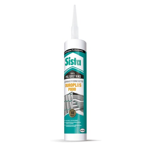 Sista p800 poliuretano duroplus gris 280ml