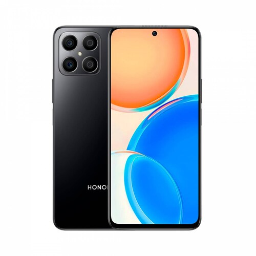 Celular Honor X8 Dual Sim 128GB Negro obsidiana 6+2GB Ram