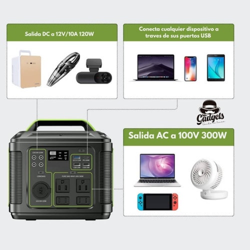 Power Bank Estación De Carga Portátil 80,0000 Mah 300w Ac Dc