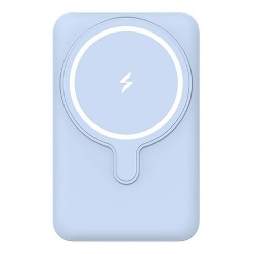  Power Bank Carga Rápida Inalambrica, 15w 5000 mAh, Batería Magnética, Cargador portátil inalámbrico magnético USB-C, Batería Externa, Banco de Energía