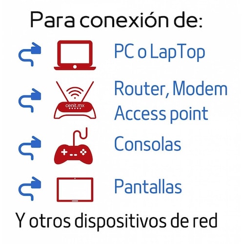 Cable Ethernet 25 Metros Exterior Blindado Cobre Red Cat 6