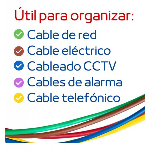 Canaleta Pvc Para Cable 10 Piezas 10x20mm X 1 Metro 1020