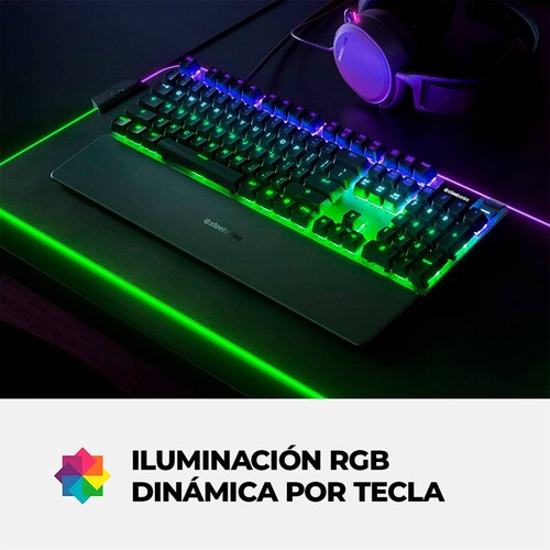 Teclado Mecánico SteelSeries Apex Pro Reacondicionado Tipo A