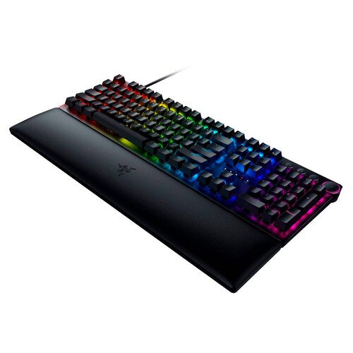 Teclado Razer Huntsman V2 Switch Púrpura Layout US Reacondicionado Tipo A