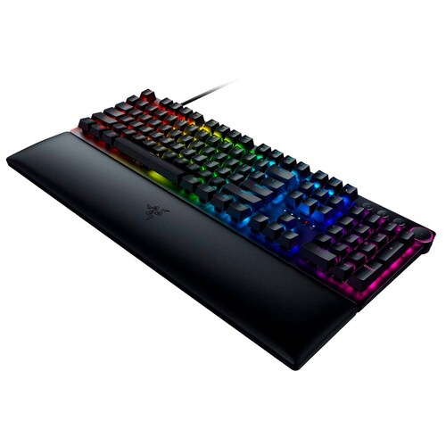 Teclado Razer Huntsman V2 Switch Púrpura Layout US Reacondicionado Tipo A
