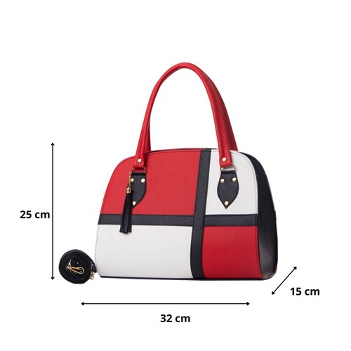 Bolsa Fana Ilma Color Rosa / Azul Linda