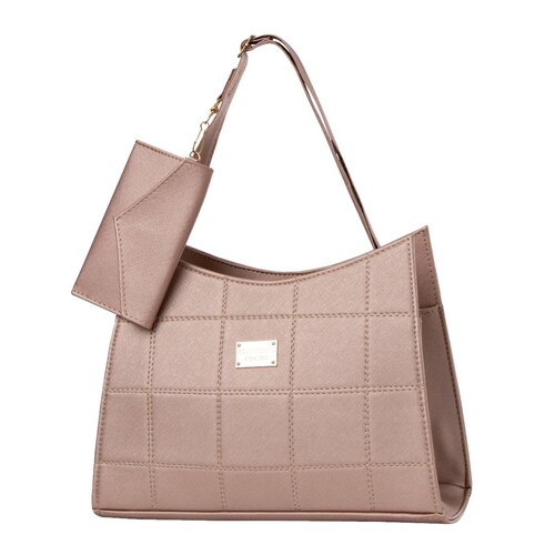 Bolsa Fana Jacinta Color Oro Rosado Especial