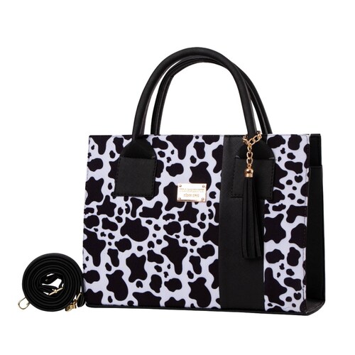 Bolsa Fana Kady Color Vaca Con Asas