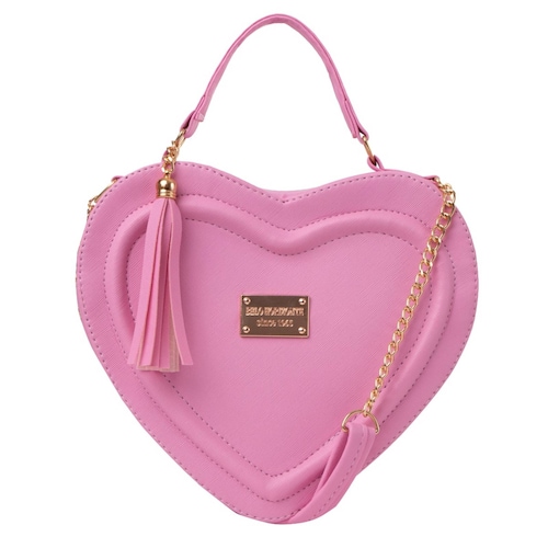 Bolsa Fana Corazón Color Rosa Lúcela