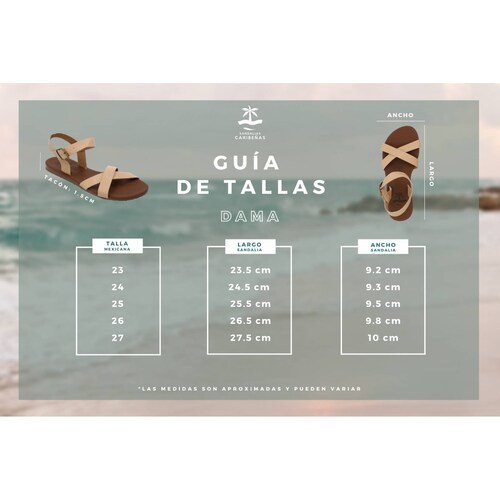 Sandalias Caribenas Chemuyil Nude Mujer Casual Playa Resistente Agua
