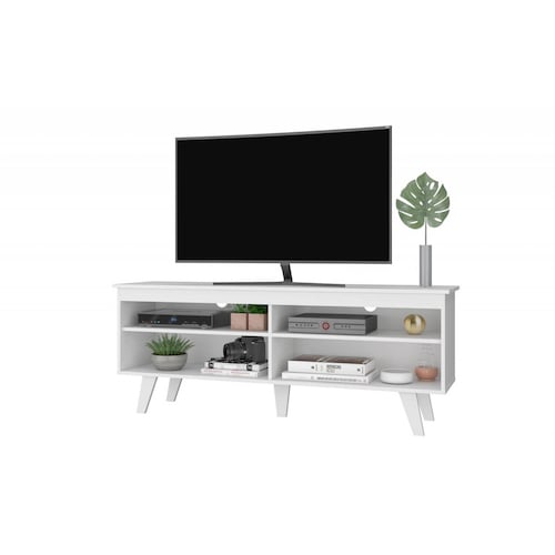 Mesa para TV - Rack Midtown Concept 60" Centro de entretenimiento blanco 