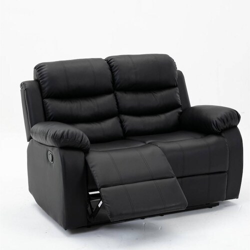 Sillon Reposet Reclinable 2 Cuerpos Tapizado Black