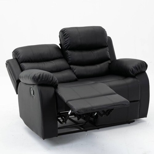 Sillon Reposet Reclinable 2 Cuerpos Tapizado Black