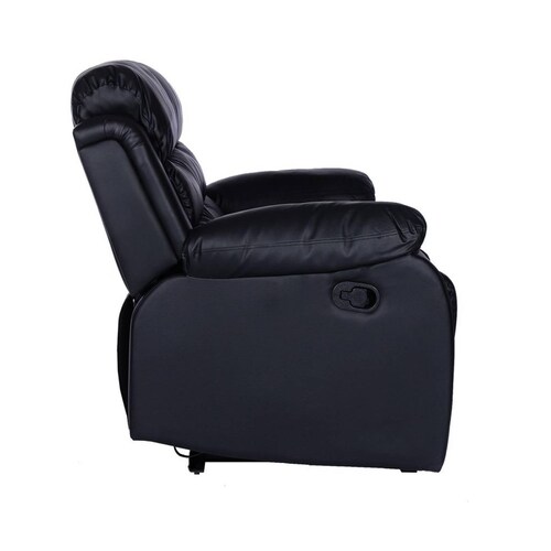 Sillon Reposet Reclinable 2 Cuerpos Tapizado Black