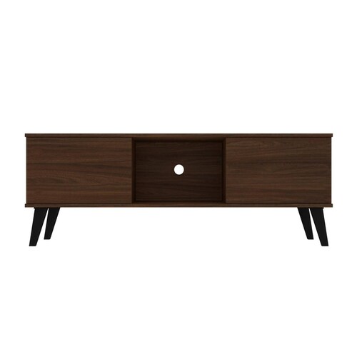 Mueble Rack para TV estilo Moderno roble oscuro 