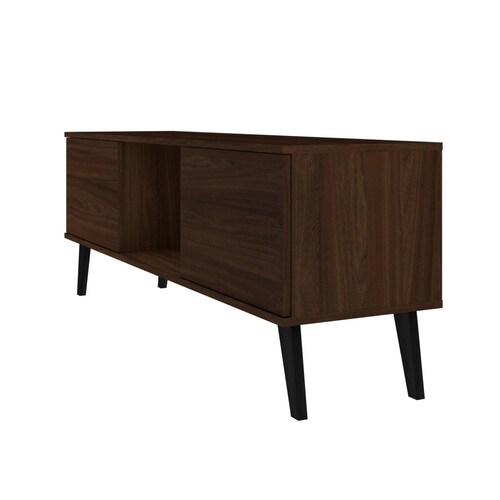 Mueble Rack para TV estilo Moderno roble oscuro 