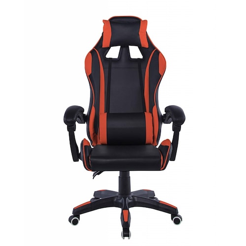 Silla Gamer 2.0 Ergometrica Reclinable Midtown Concept Negra Rojo