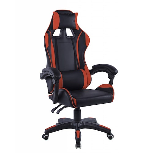 Silla Gamer 2.0 Ergometrica Reclinable Midtown Concept Negra Rojo