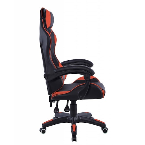 Silla Gamer 2.0 Ergometrica Reclinable Midtown Concept Negra Rojo